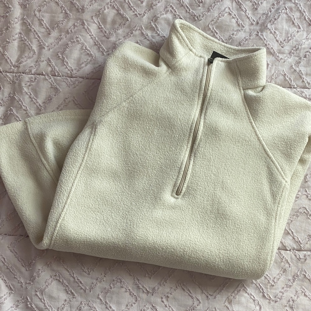 Patagonia Capilene Ivory Half Zip Layering Jacket - Picture 6 of 10